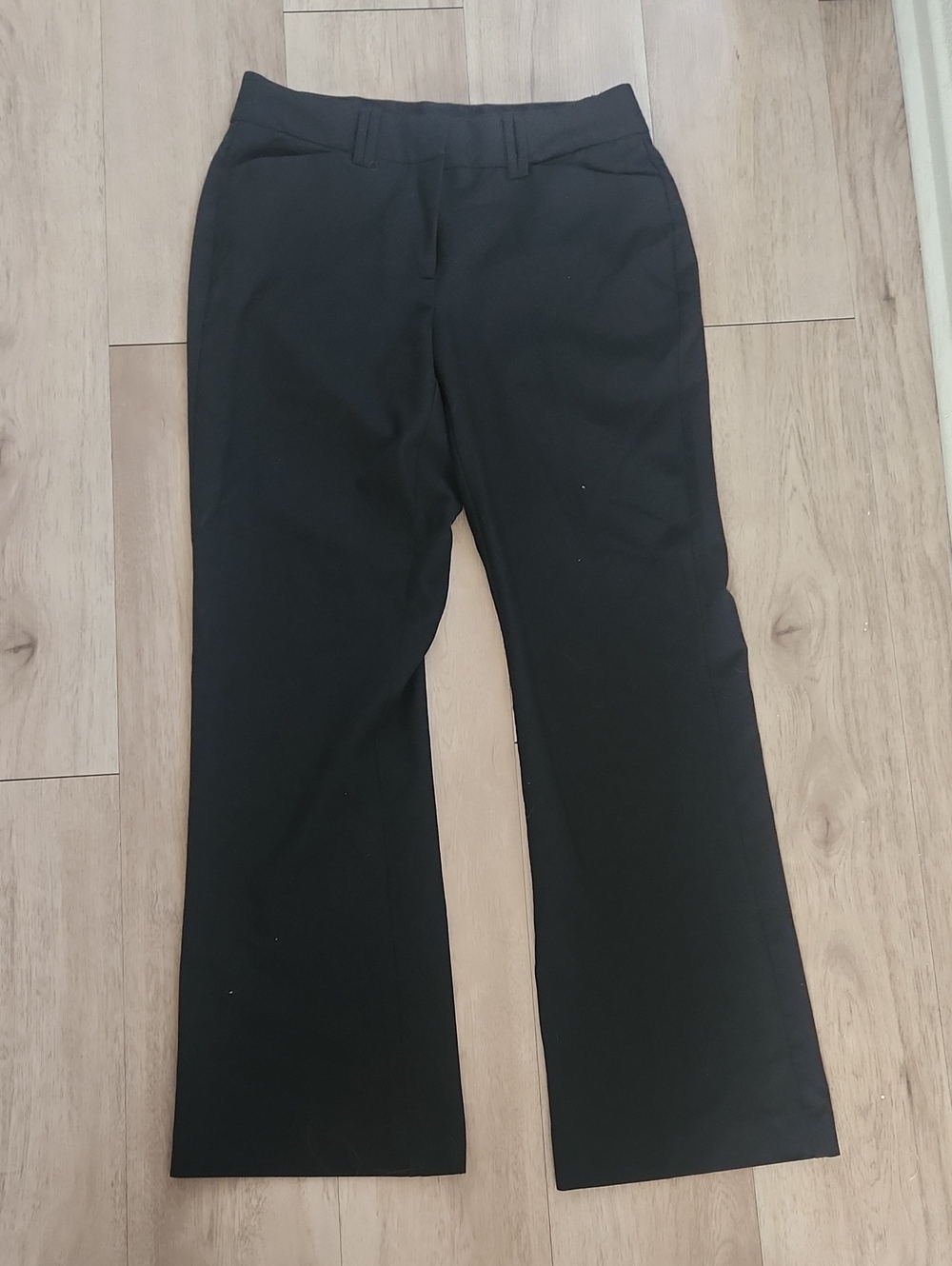 INC International Concepts Black Women's Dress Pants with Hook Closure